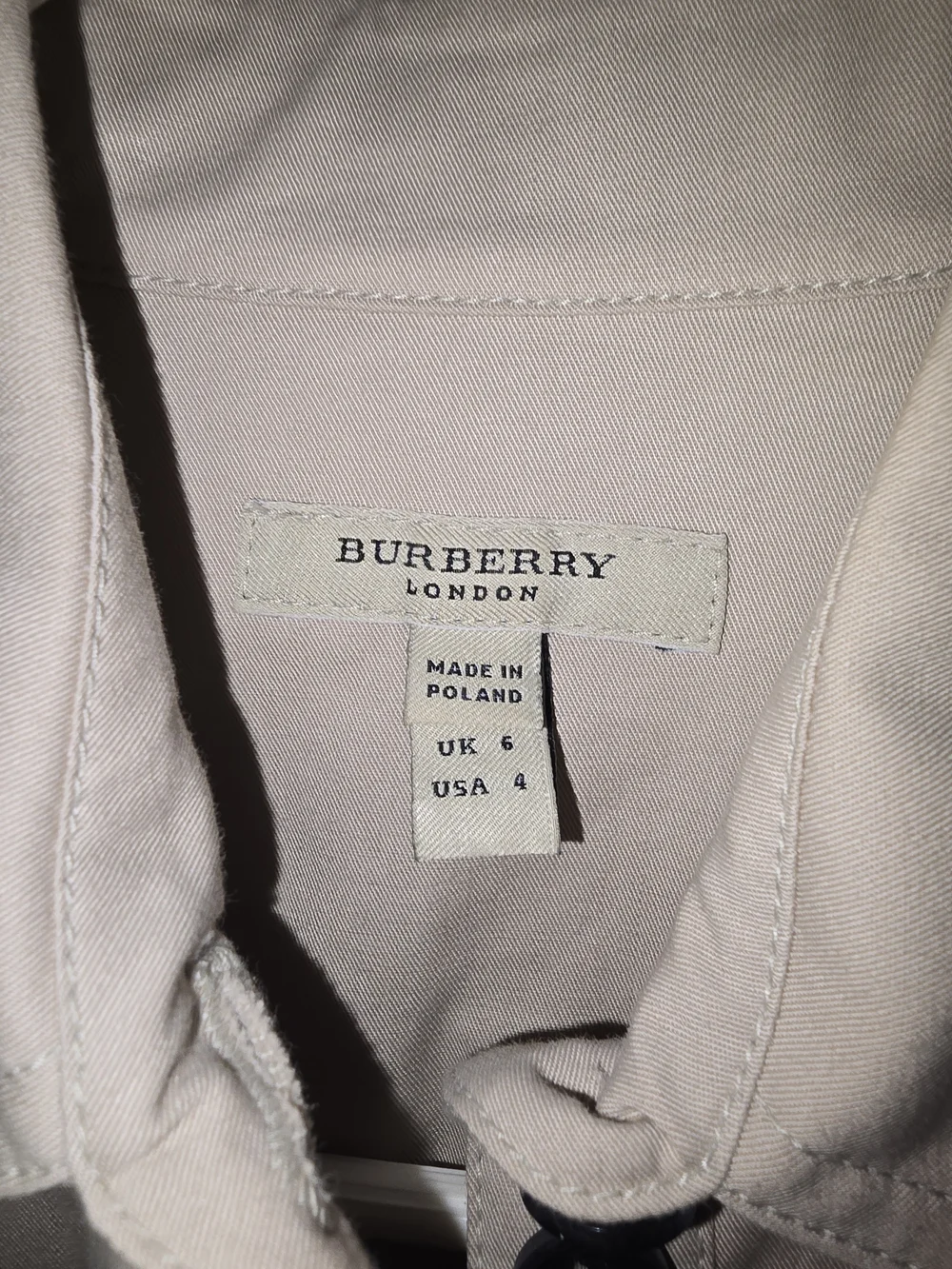 Burberry Beige/Tan Trench Coat Dress with Belt - Picture 2 of 4
